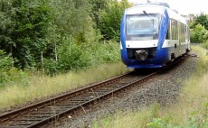 Regionalbahn in Schleswig-Holstein